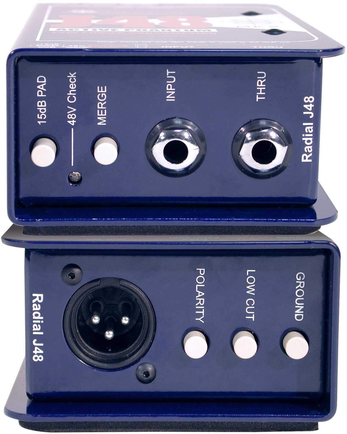 Radial J48 48-Volt Phantom Powered Active DI Box - The Ultimate Sound Solution