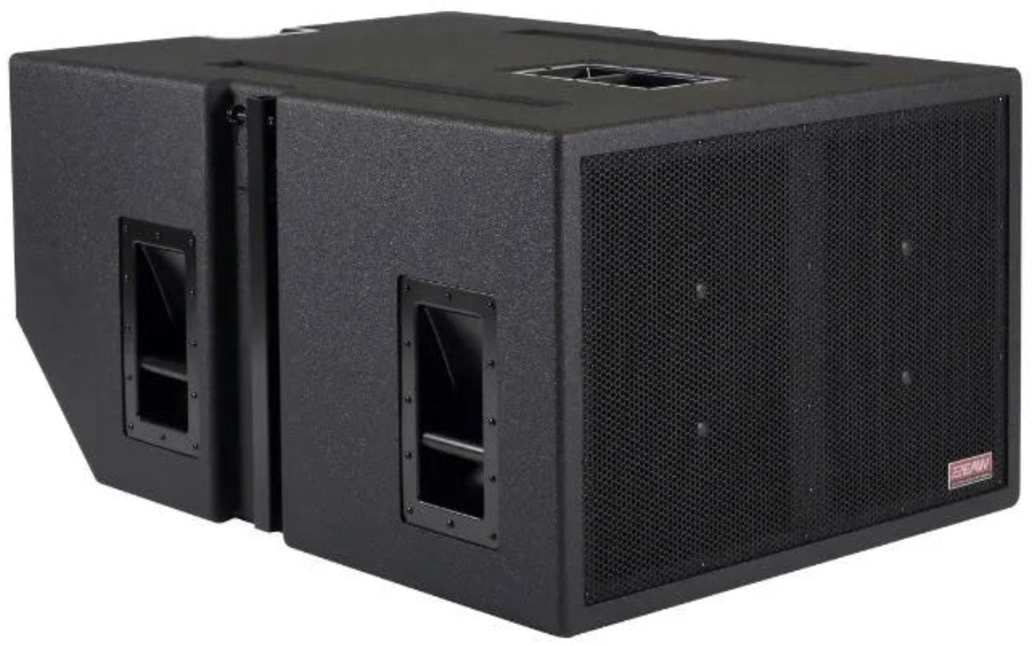 EAW SB1002 2x18-Inch High-Output Subwoofer - Sleek Black