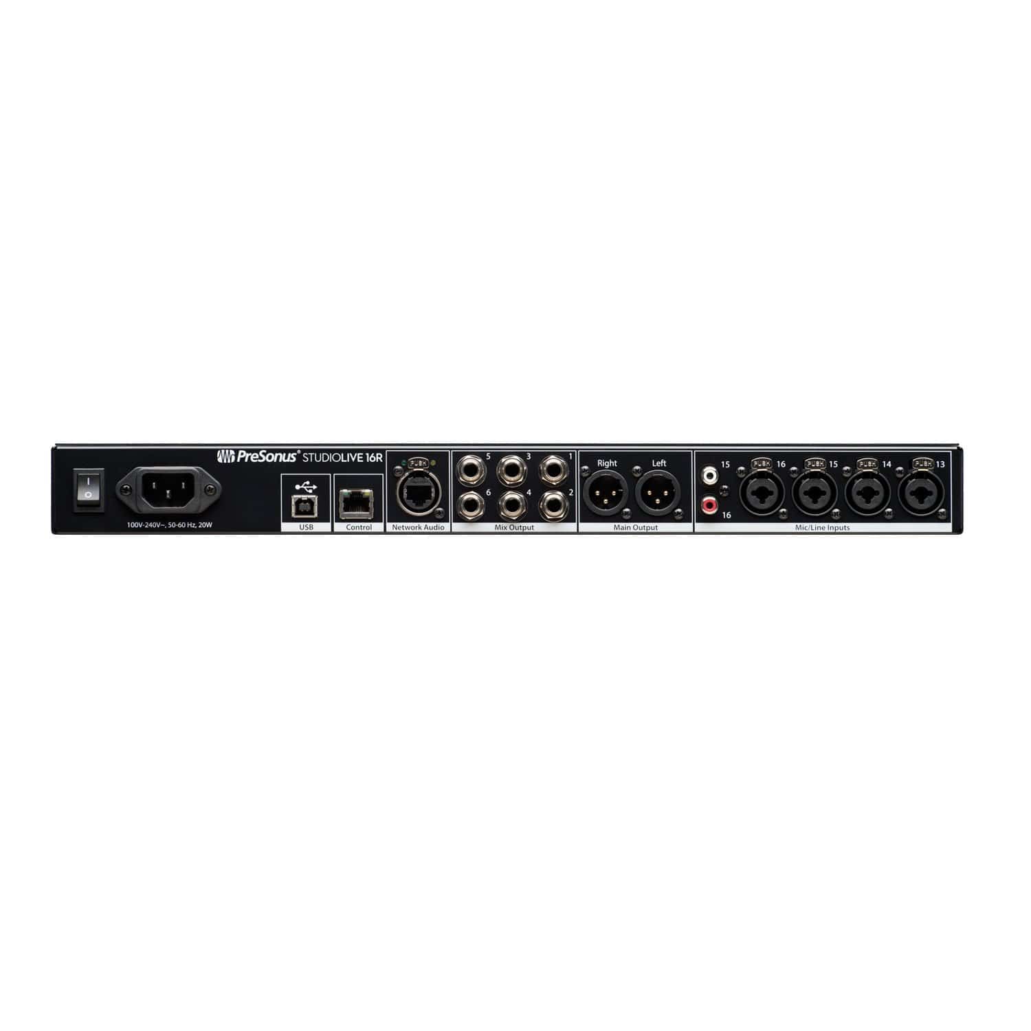 PreSonus StudioLive 16R Series III: The Ultimate 16-Channel Digital Rack Mixer
