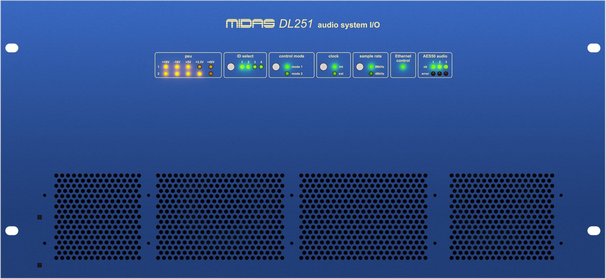 Midas DL251 Pro Digital Rackmount Stage Box - Your Key to Exceptional Sound