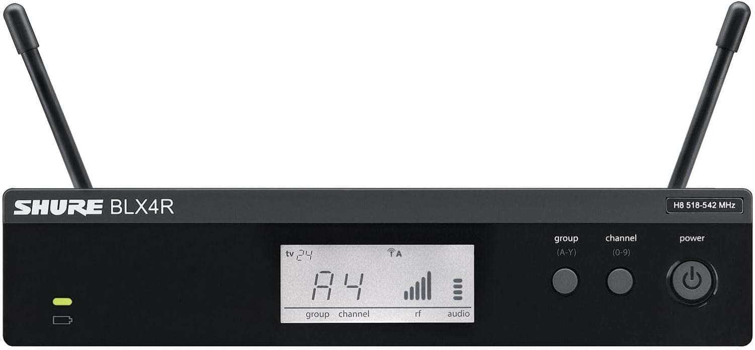 Shure BLX24R Wireless Rack-mount Vocal System with SM58 - The Ultimate Solution for Stunning Live Performances