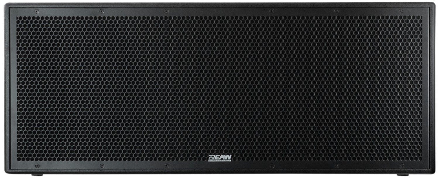 EAW 2x18-Inch Dual Driver Subwoofer - Black: Powerful Bass for Any Venue