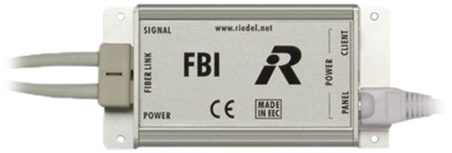 Riedel FBI Fiber Optic to 2X RJ45 Converter - Boost Your Connectivity!