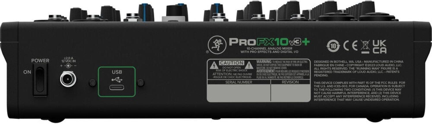 Mackie ProFX10v3+ 10-Channel Analog Mixer - Your Studio's Dream Companion