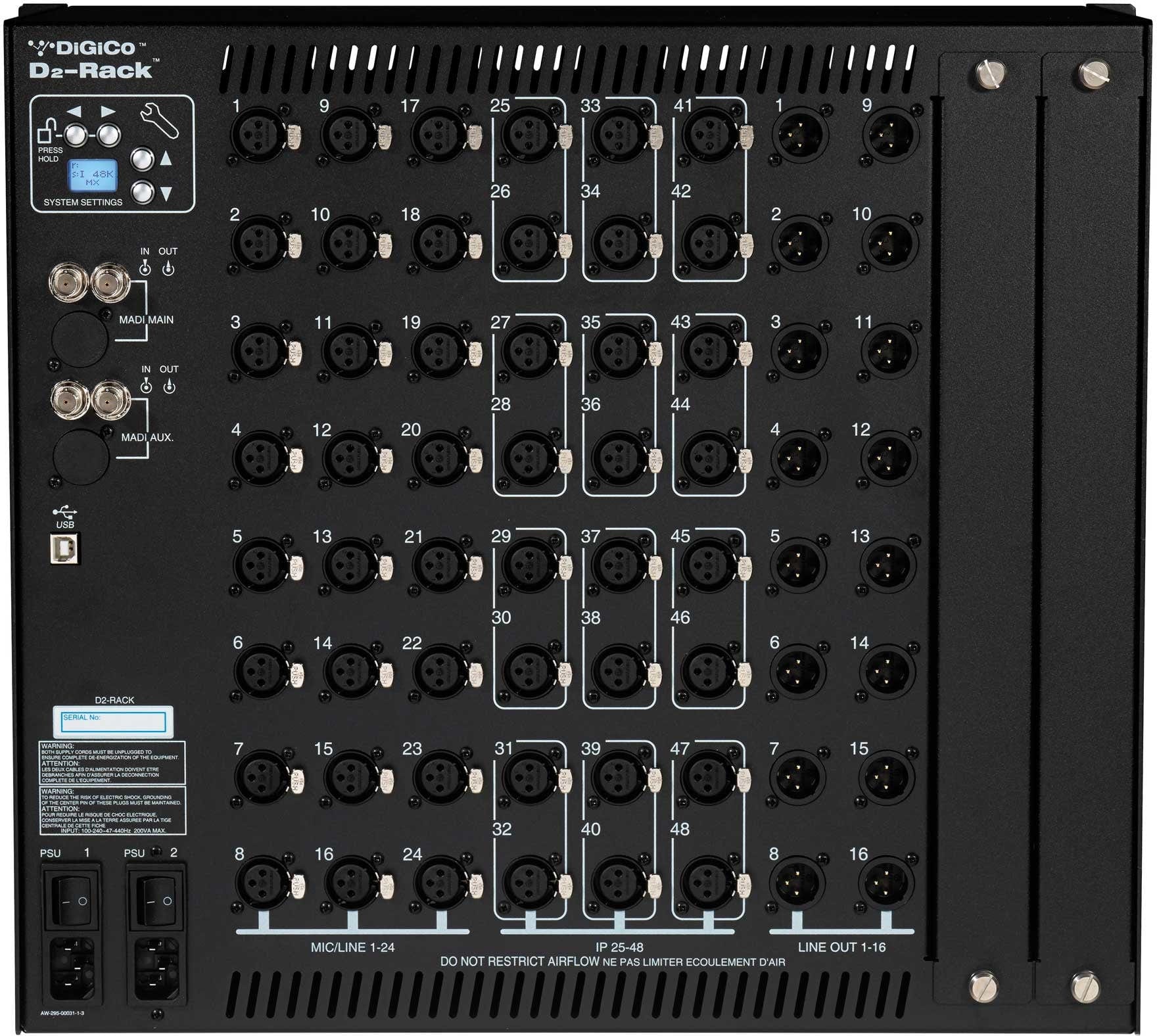 DiGiCo X-D2-AN-M D2-Rack: Your Ultimate Connectivity Solution for High-Definition Audio