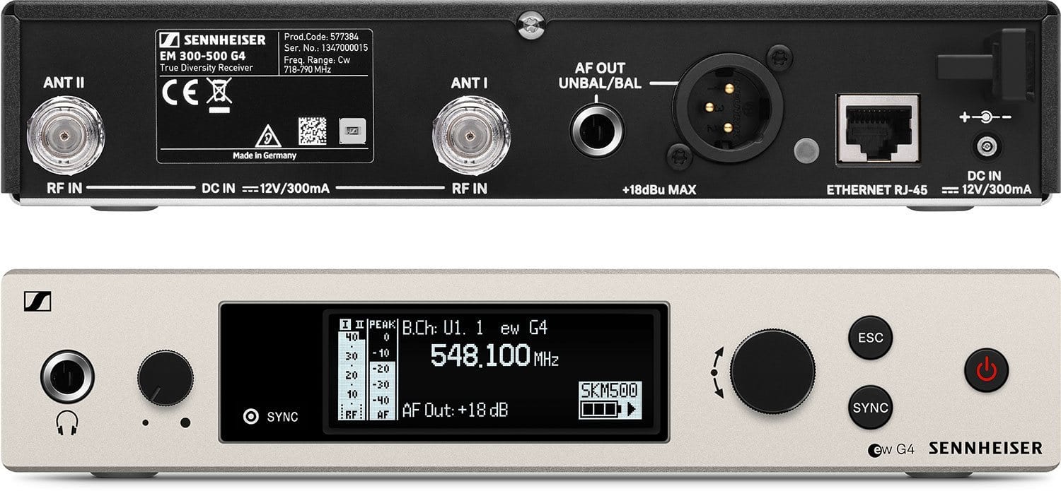 Sennheiser ew 300 G4 Evolution Wireless Handheld/Bodypack Base Set - Your Ultimate Audio Solution