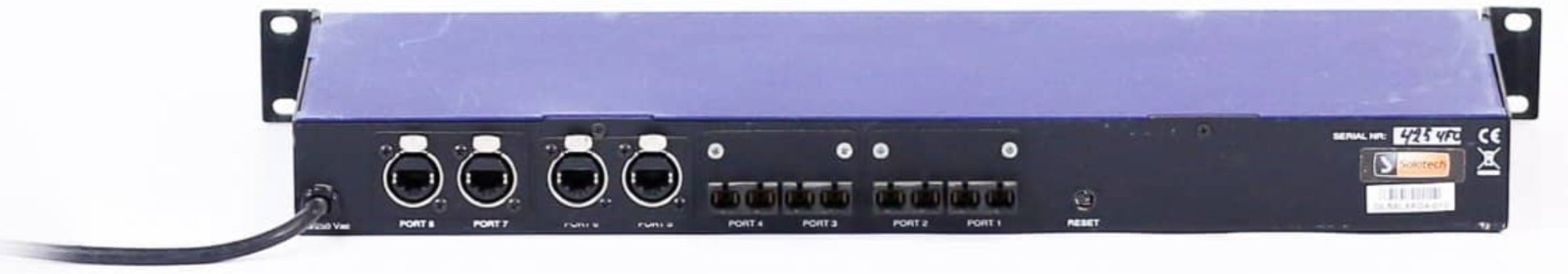 ELC dmXLAN 8LX FO4 Network Switch - Your Ultimate Live Entertainment Network Solution