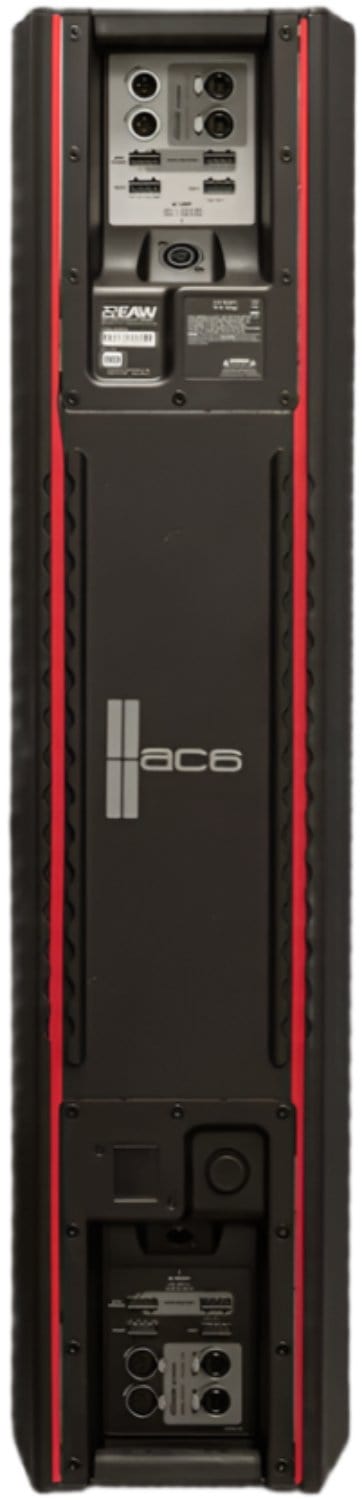 EAW AC6 2-Way Full Range ADAPTive Column Speaker - Sleek Black