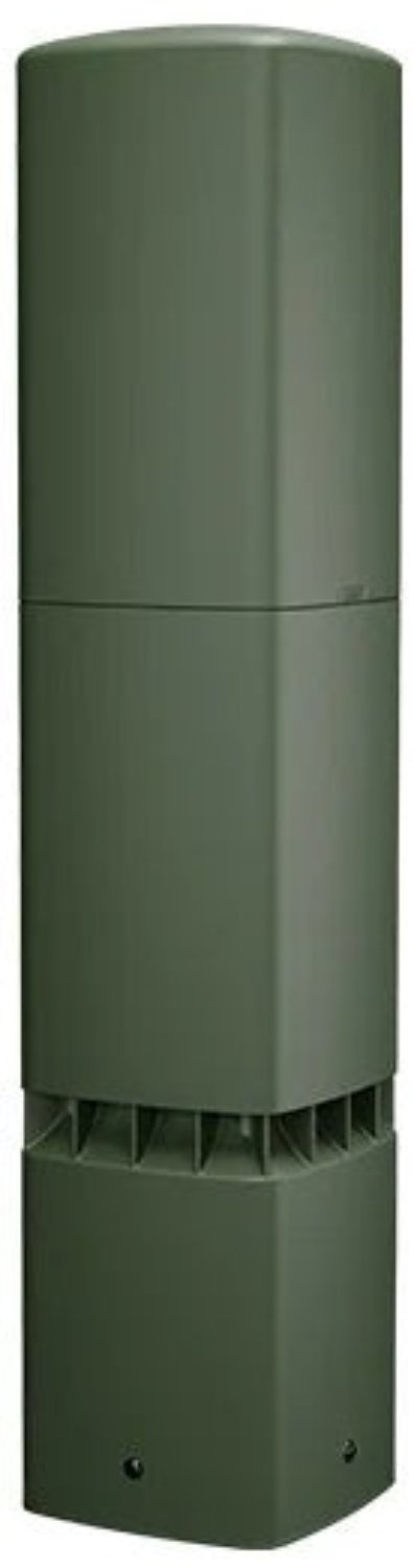 Q-SYS AD-DWL.SUB Dual 5.25-Inch Landscape Bollard Subwoofer - Green, Your Outdoor Audio Upgrade