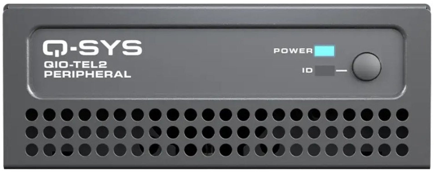 Q-SYS QIO-TEL2 Analog Telephony I/O: The Ultimate Network Audio Endpoint for Seamless Connectivity