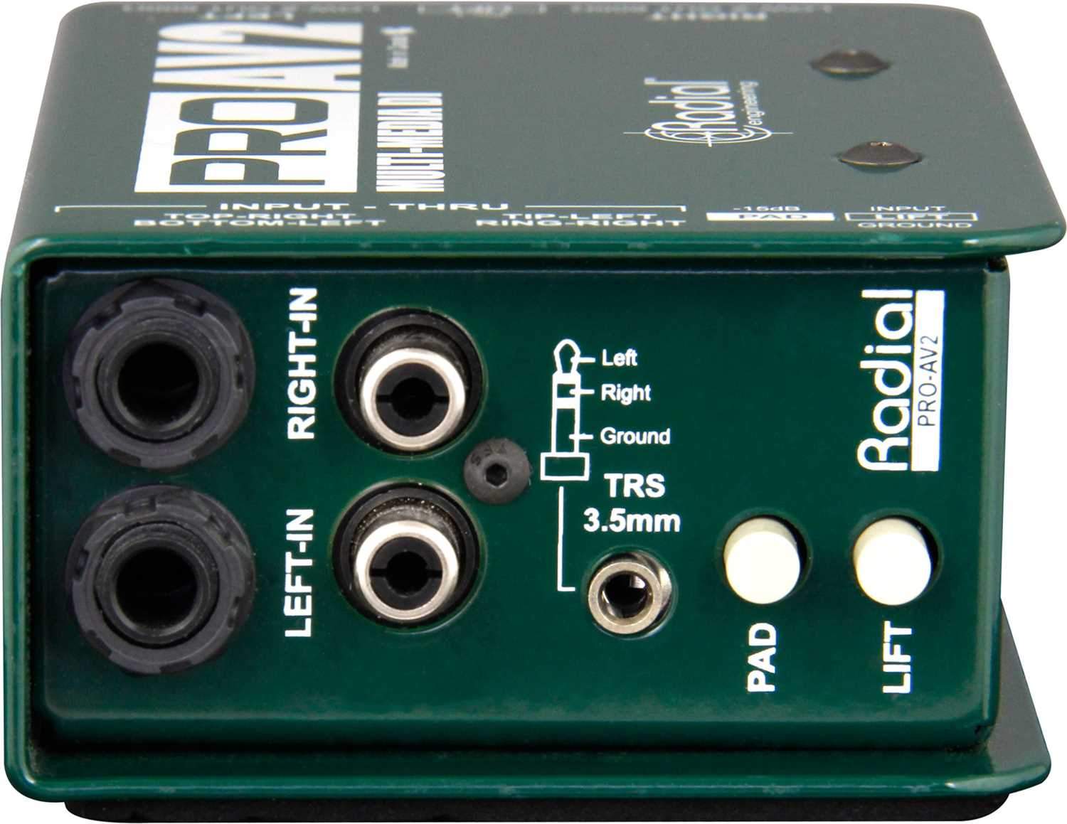 Radial ProAV2 Passive 2-Channel Multimedia DI - Your Ultimate Audio Connectivity Solution