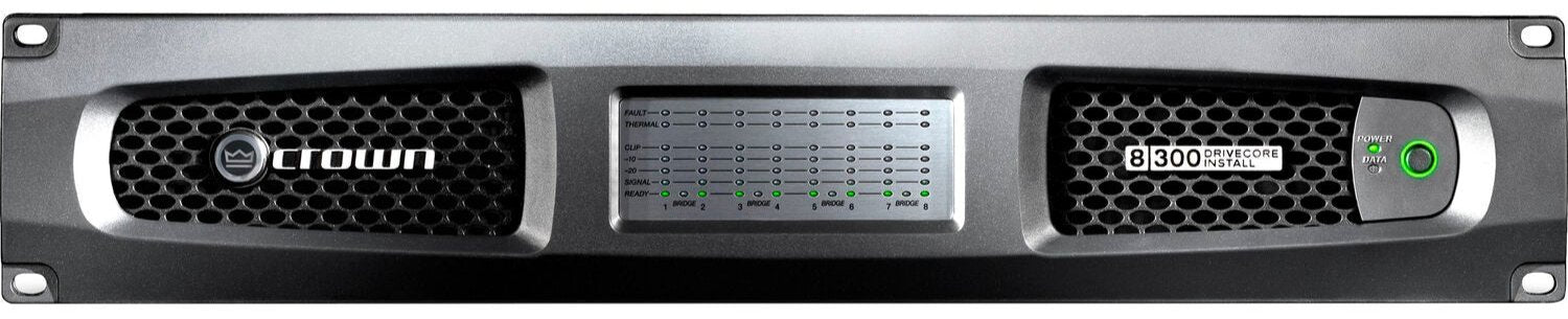Crown DCi 8 300 DriveCore Install: The Ultimate 8-Channel 300 Watt Amplifier