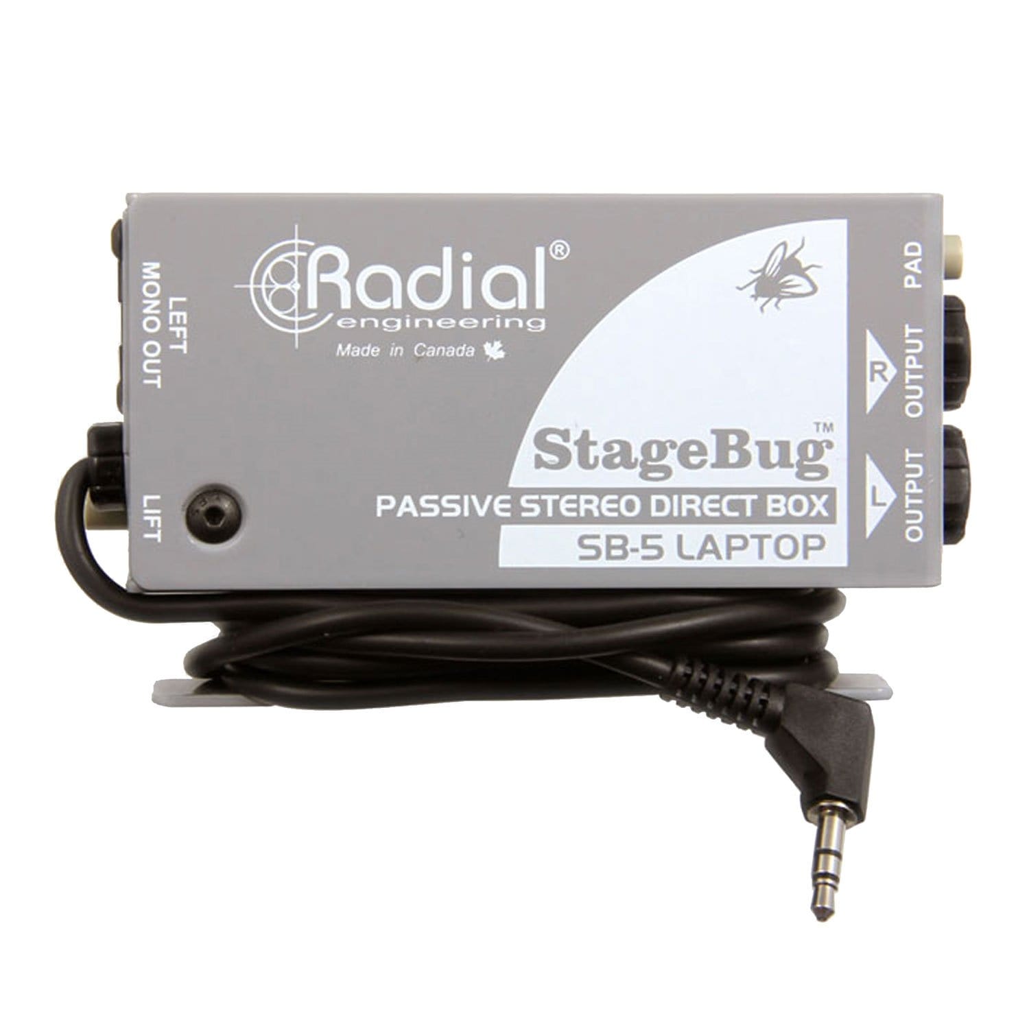 Radial SB-5 Laptop-Ready Stereo DI Box - Your Portable Audio Solution