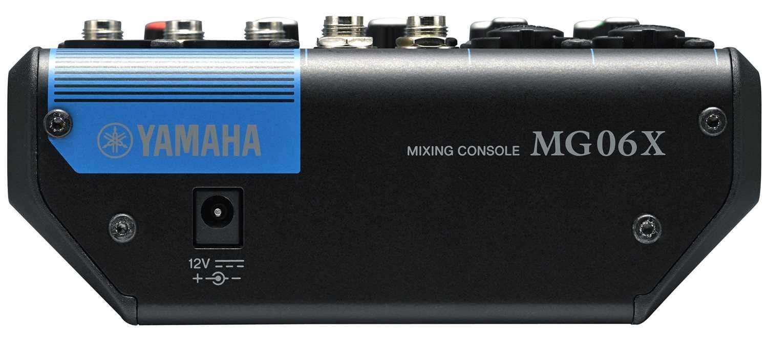 Yamaha MG06X 6-Channel Mixer: Elevate Your Sound with Effortless Precision