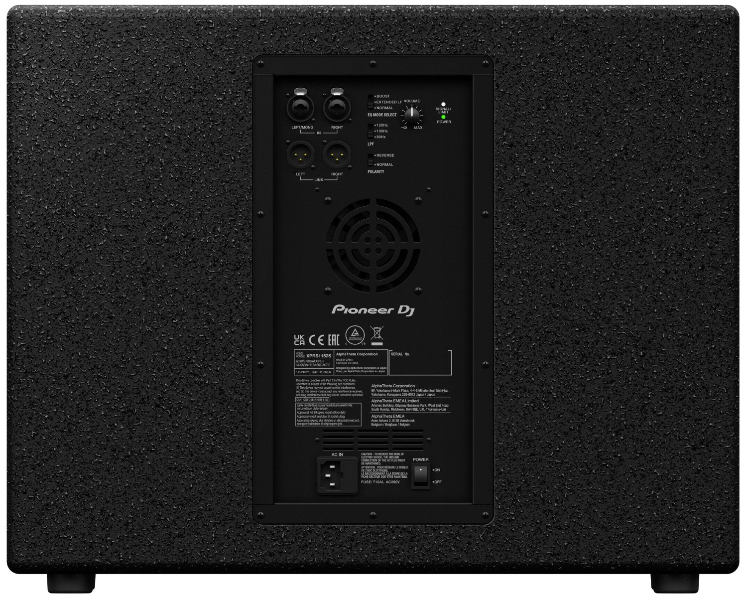 Pioneer DJ XPRS1152S 15-Inch Active Vented Subwoofer - The Ultimate Sound Powerhouse