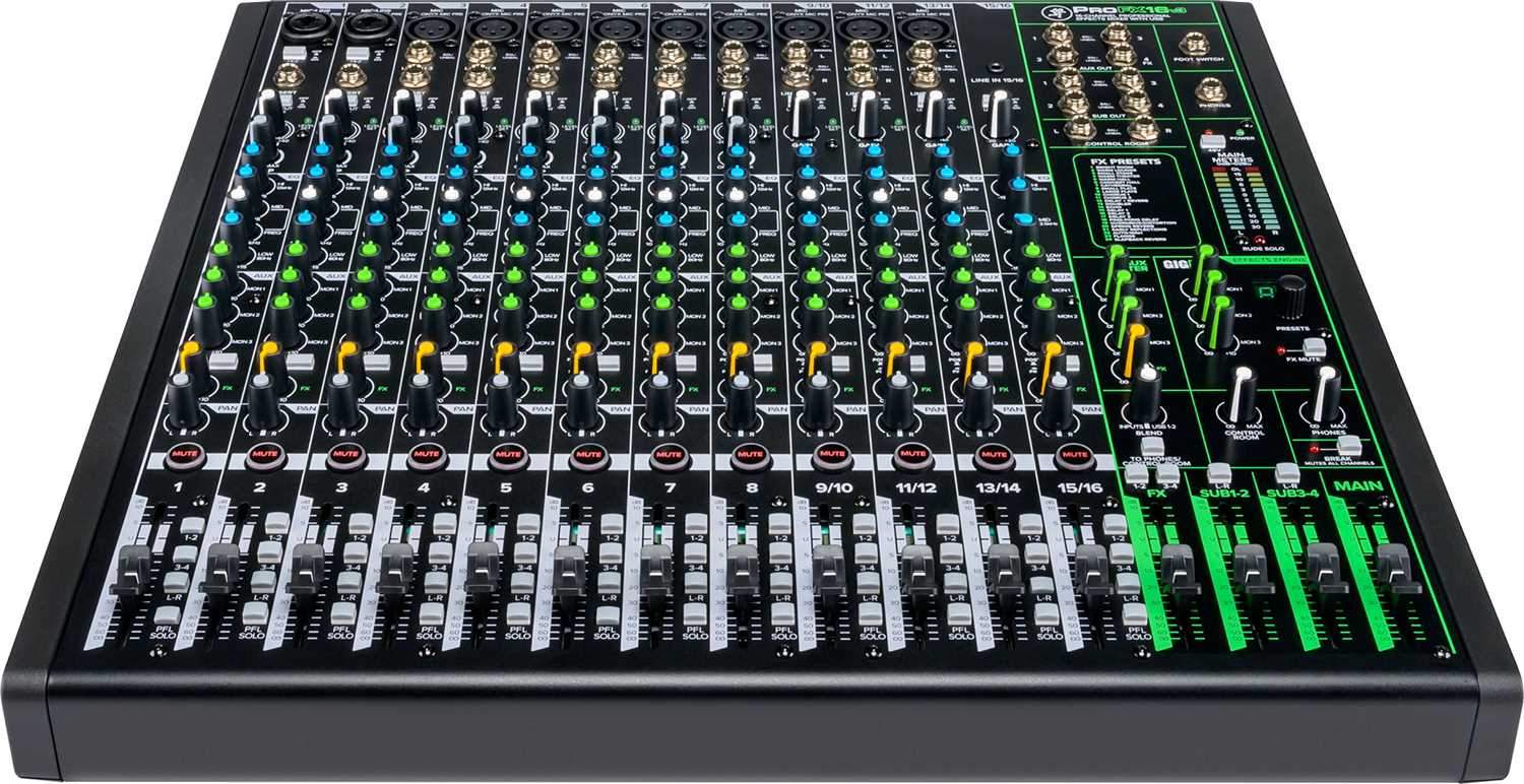 Mackie ProFX16v3: The Ultimate Mixing Solution for All Your Audio Needs
