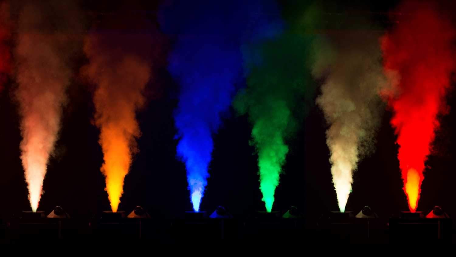 Chauvet Geyser P5: Colorful, Safe & Dynamic Fog Machine with FX Light
