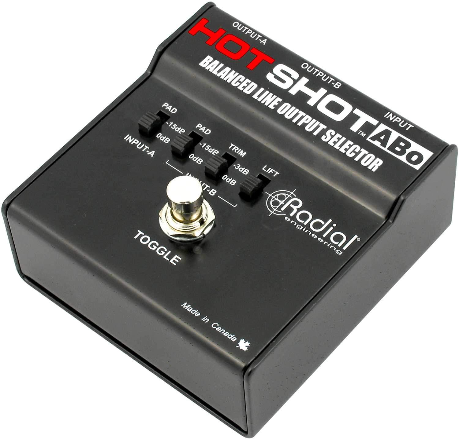 Radial HotShot ABo - Your Stage Signal Switching Pro