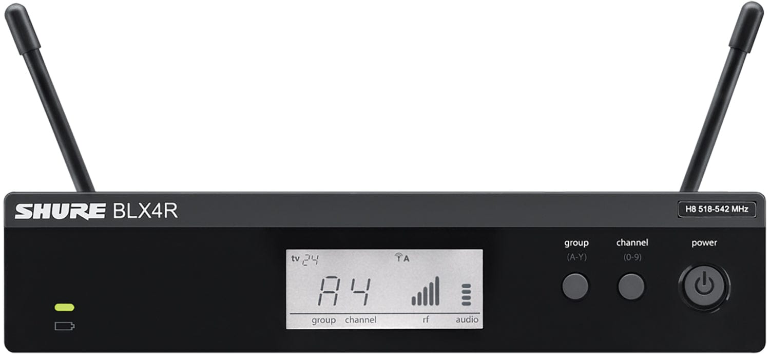 Shure BLX14R Wireless Rack-mount Headset System - Deliver Professional Sound with Ease