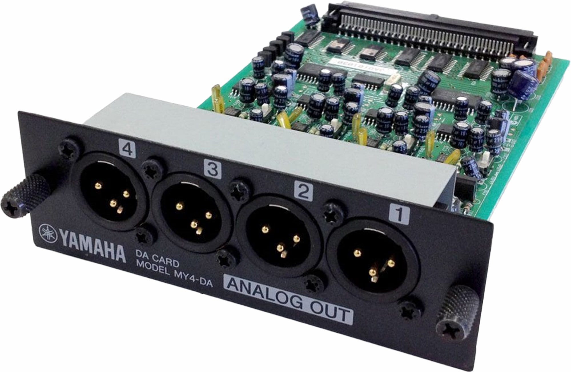 Yamaha MY4DA 4-Out XLR Digital Audio Expansion Card - Boost Your Sound Setup!