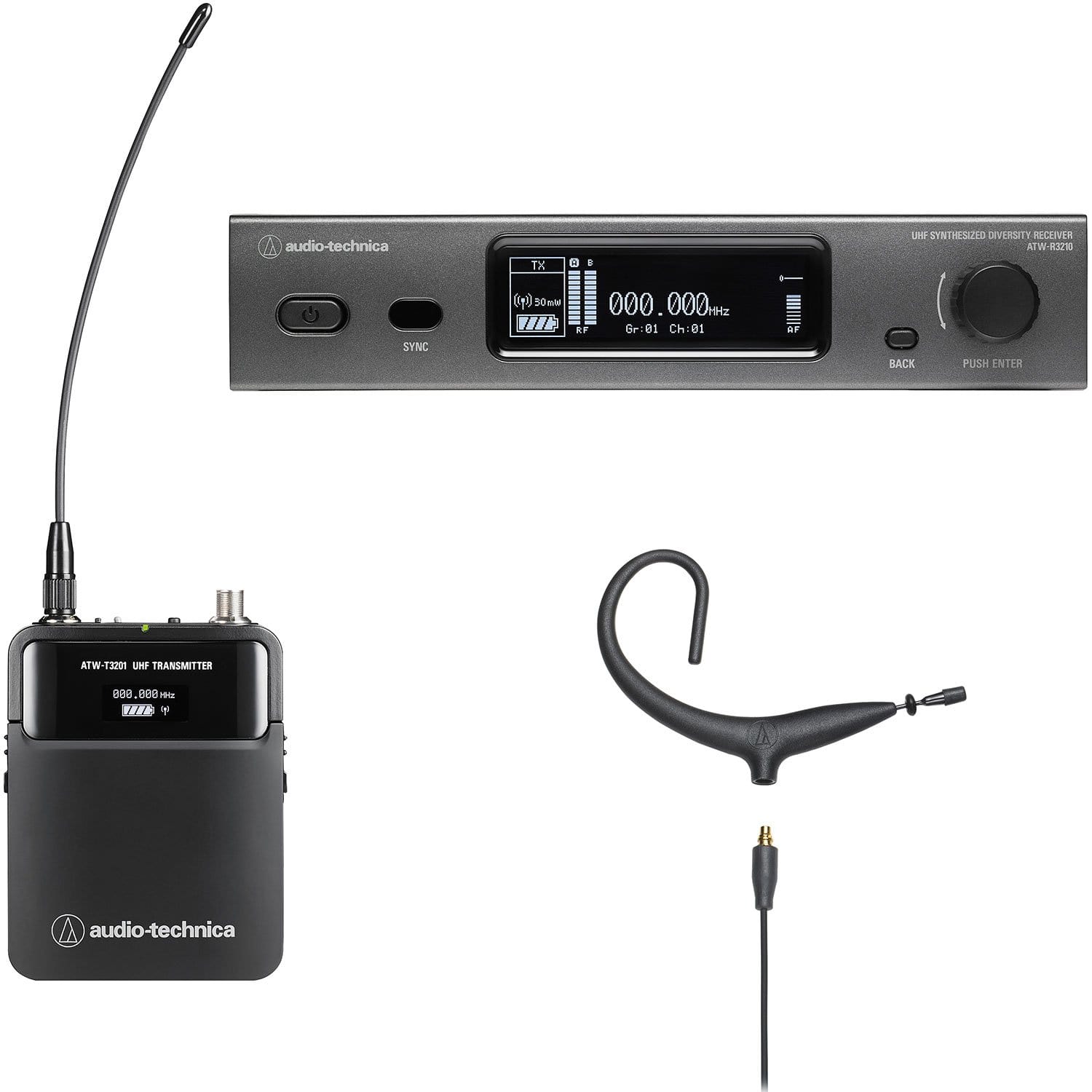 Audio-Technica NET 3000 Body Pack System - Unleash Your Audio Potential with BP893XCH 470-530