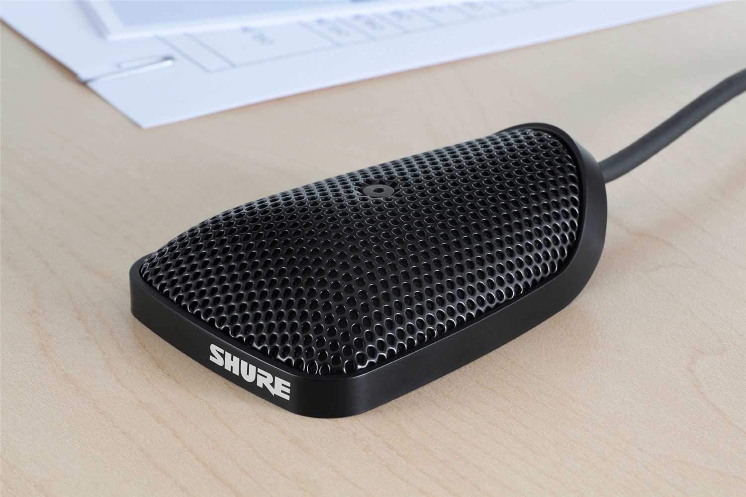 Shure CVB-B/O Omnidirectional Boundary Microphone - Sleek & Reliable