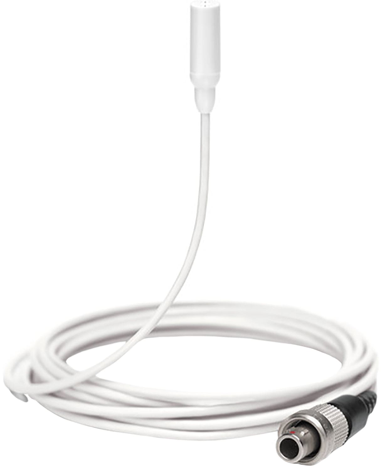 Shure TL47 LEMO3 Omnidirectional Lavalier Microphone - White, with Accessories