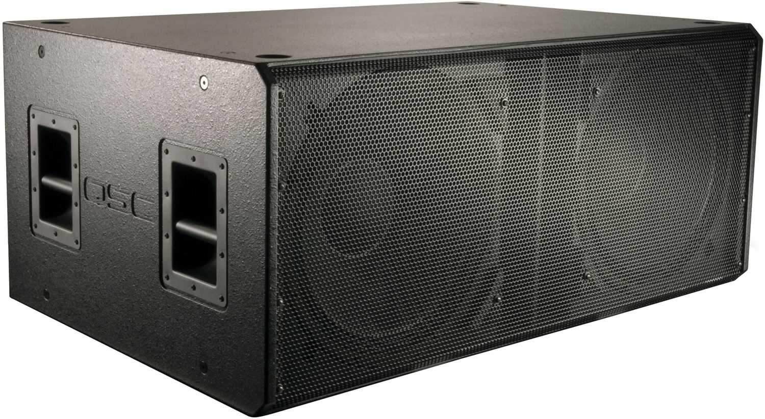 QSC GP218-SW-BK Dual 18-inch Powerhouse Passive Subwoofer in Black