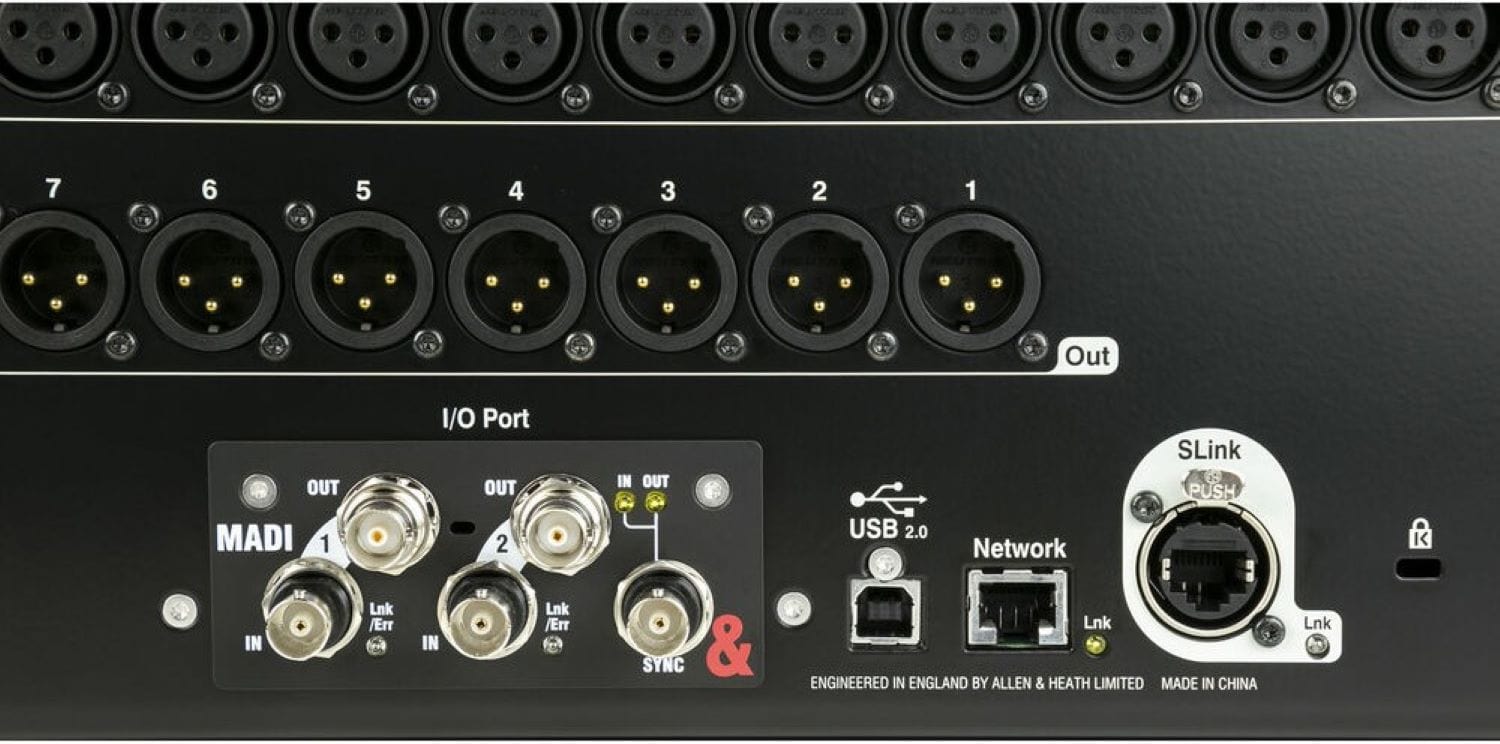 Allen & Heath AH-M-SQ-MADI-A 64X64 MADI Card - Unlock Superior Audio Connectivity for SQ/AHM Series