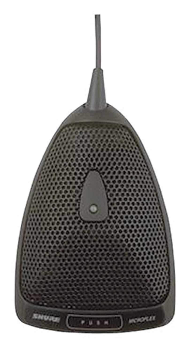 Shure Mini Black Condenser Boundary Microphone - Superior Sound, Programmable Flexibility