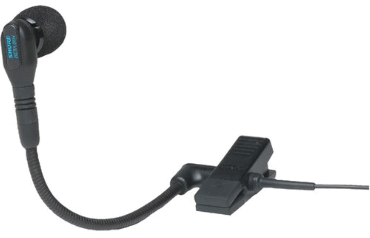 Shure BETA 98H/C Clip-on Condenser Instrument Microphone - Superior Sound for Performances