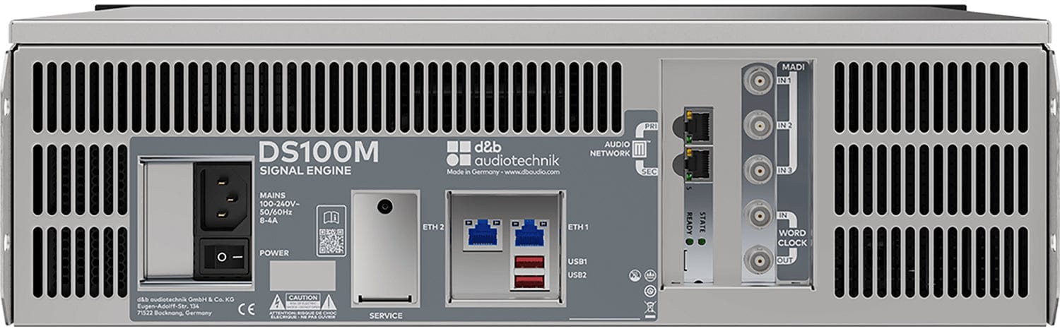 D&B Audiotechnik Z4102.000 DS100M Signal Engine - The Ultimate Sound Processing Powerhouse